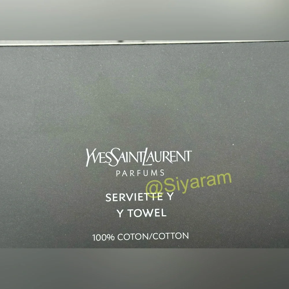 Yves saint Laurent towel